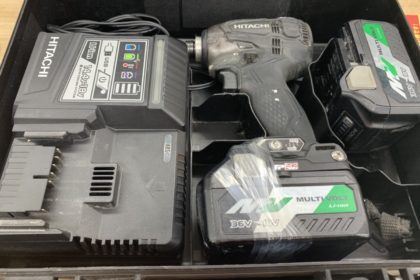 日立中古インパクトドライバーのお買取をしました。 - ハンズクラフト沖縄